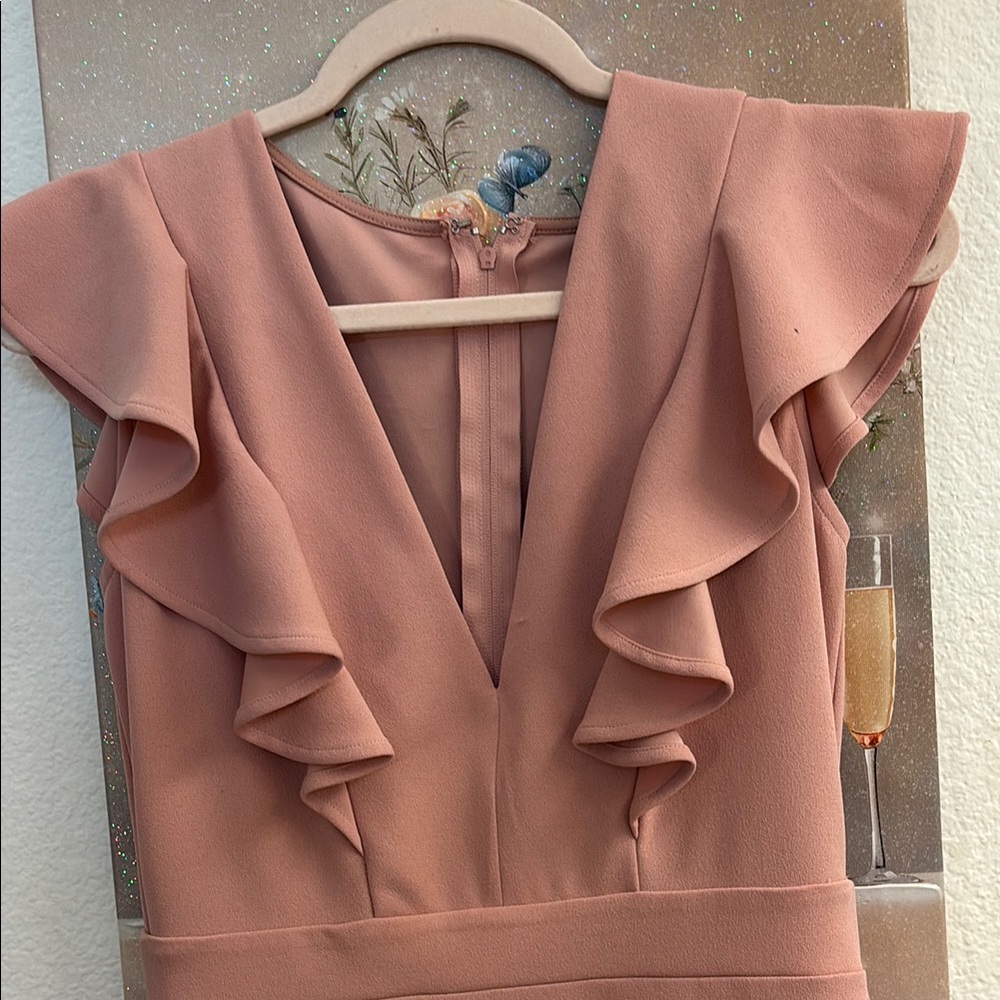 Symphony Blush Pink Dress - Picture 2 of 4
